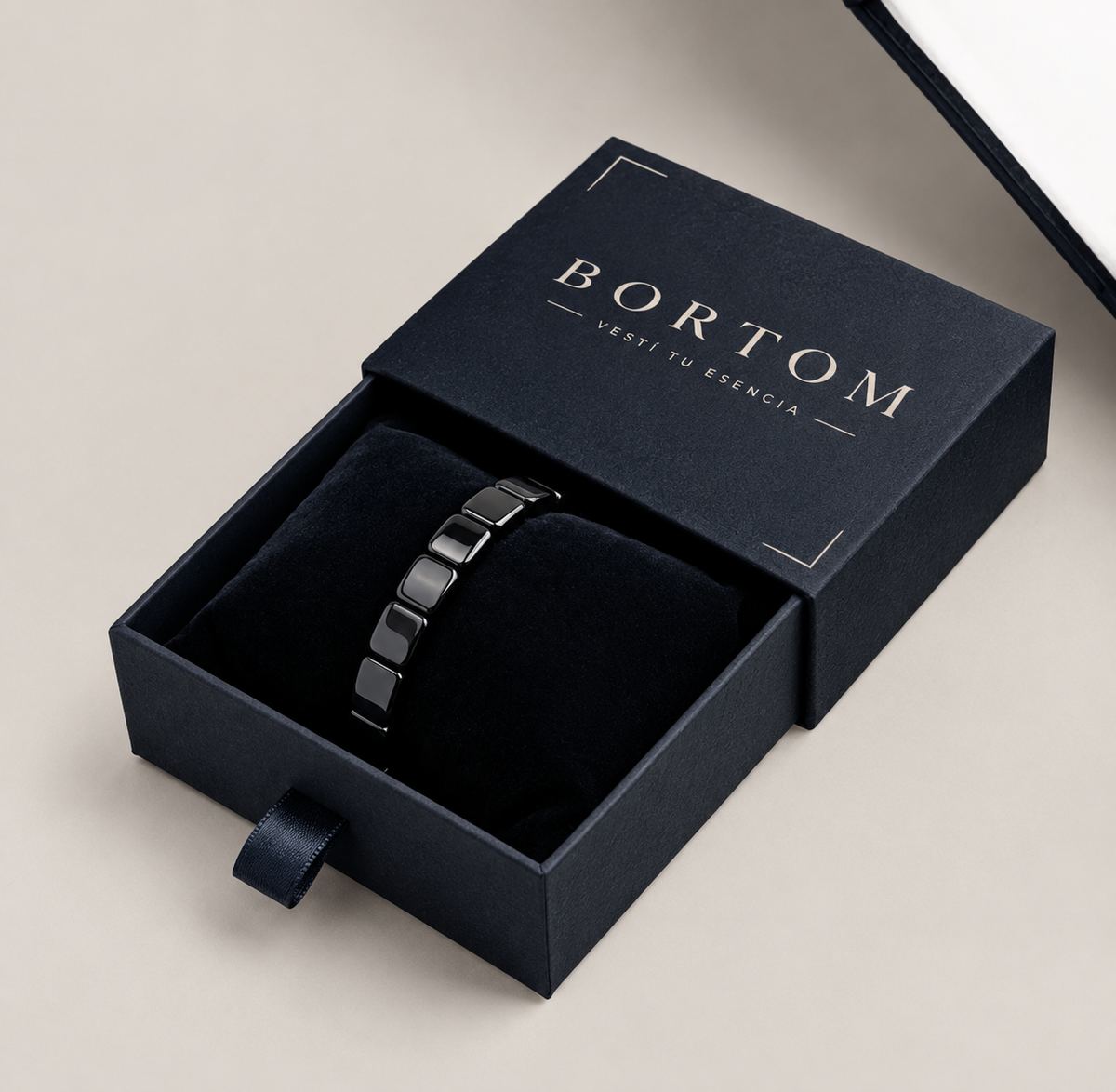 PULSERA DE HEMATITA BORTOM®