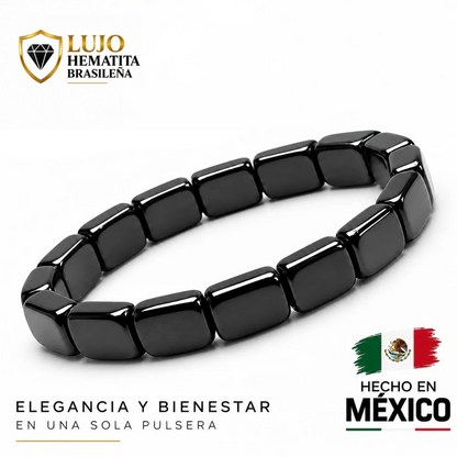 PULSERA DE HEMATITA BORTOM®